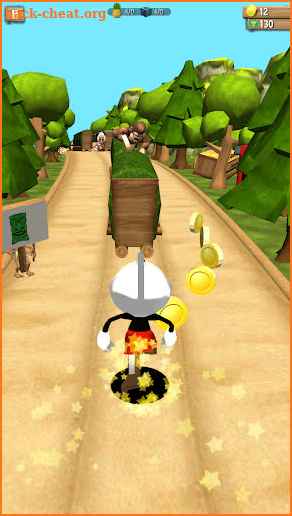 Subway Cup in head Adventure Jungle Run screenshot