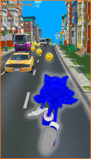 Subway hedgehog Fast: Hero Jungle Rush adventure screenshot