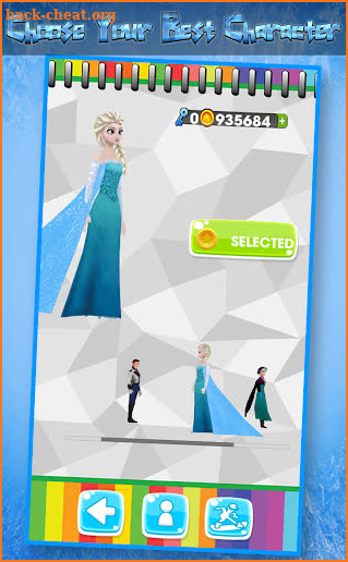 Subway ice queen runner screenshot