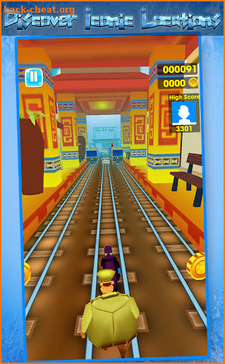 Subway ice queen runner screenshot