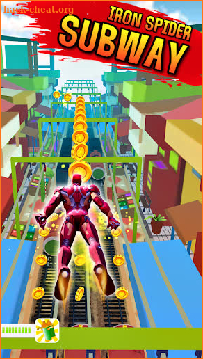 Subway Iron-Man screenshot