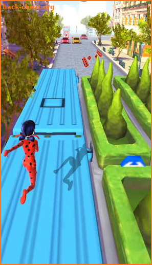 Subway lady 2 hero: jump noir dash 3d free jogos screenshot