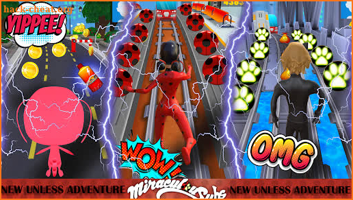 Subway Ladybug Adventure Game screenshot