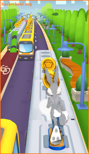 Subway Looney Run - 3D Adventure City Bunny dash screenshot