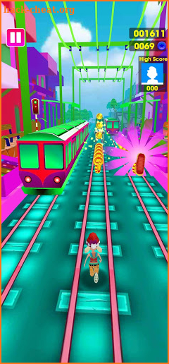 Subway MaMa Track Runner screenshot