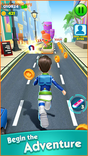Subway Man Run screenshot