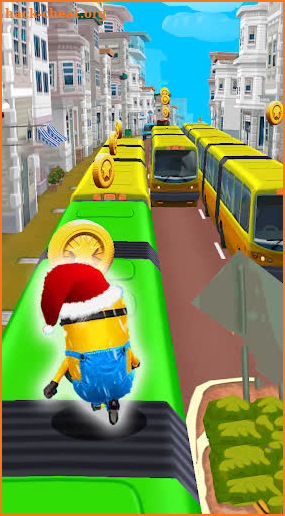 Subway Mini-on's Runner: 3D Banana Rush Game screenshot