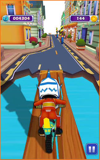 Subway Motorbike Runner screenshot
