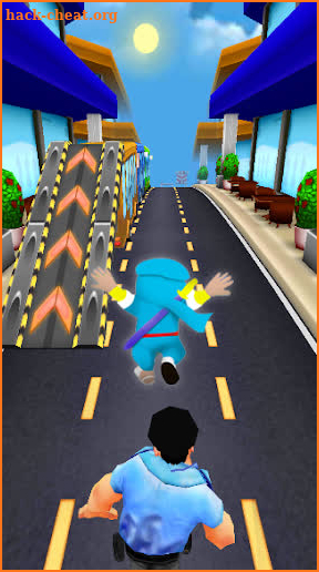 Subway Ninja Hattori Run screenshot