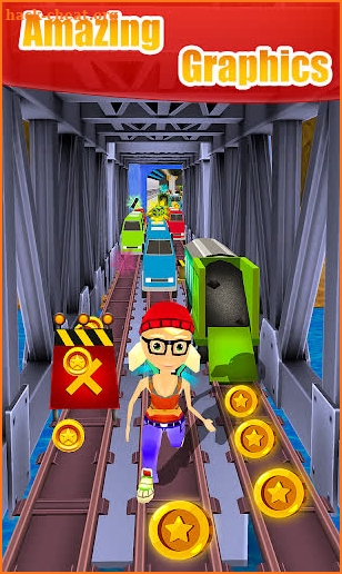 Subway Obstacle Course Runner: Runaway Escape screenshot