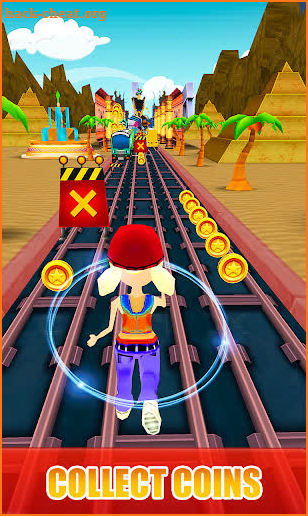 Subway Obstacle Course Runner: Runaway Escape screenshot