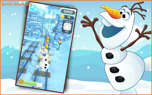 Subway Olaf Super Adventure screenshot