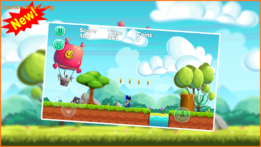 Subway PJ Hero Masks Run Game screenshot