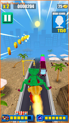 Subway Poppy Run Playtime screenshot