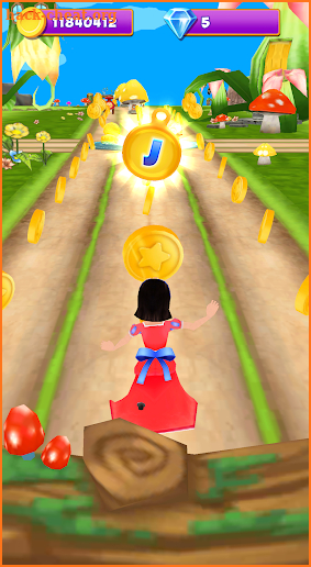Subway Princess Run - Royal Princess Island screenshot