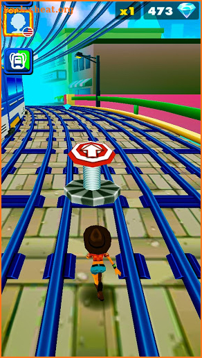 Subway Princess Runner 2 -  Castle Surf Girl World screenshot
