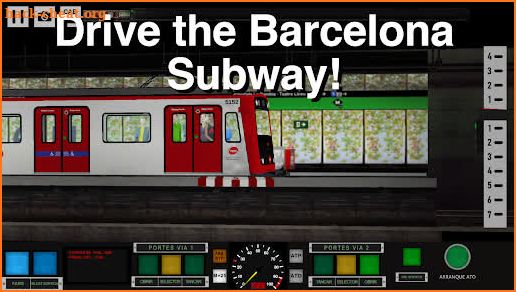 Subway Simulator 2D: Barcelona screenshot