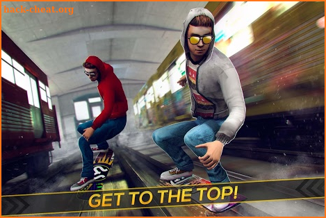 Subway Skateboard Ride Tricks - Extreme Skating screenshot