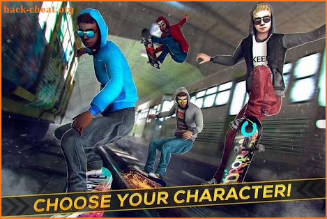 Subway Skateboard Ride Tricks - Extreme Skating screenshot
