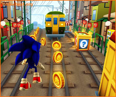 subway sonic run adventures screenshot