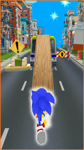 Subway Sonic's Jump: Super Runner 3d Hedgehog 2020 screenshot