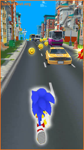 Subway Sonic's Jump: Super Runner 3d Hedgehog 2020 screenshot