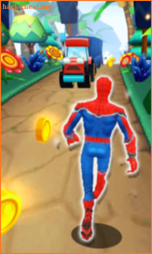 Subway Spider Jump: 3D Adventure Hero Avengers screenshot