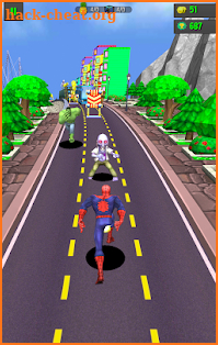 Subway Spider-Run Adventure World screenshot