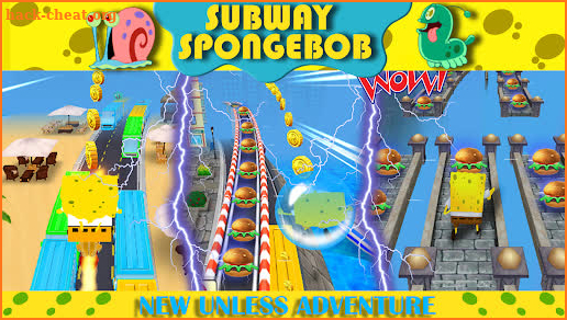 Subway Sponge and Patrick Bob screenshot