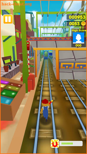 subway stickman hero runner screenshot