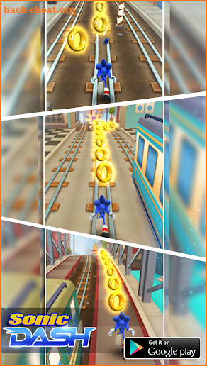 Subway Super Sonic Rush Game screenshot