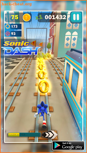 Subway Super Sonic Rush Game screenshot