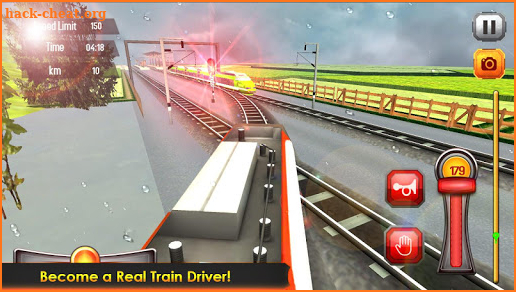 Subway Train Racing 3D 2019 screenshot