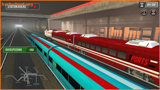 Subway Train Simulator: Underground Train Games screenshot