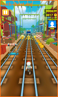 Subway Train Surf Adventure World screenshot