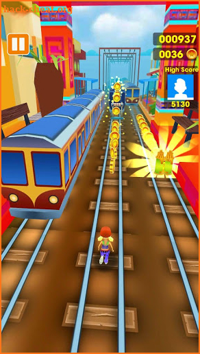 Subway Train Surf - Endless Surf Run Fun screenshot