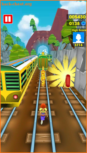 Subway Train Surfing 3D screenshot