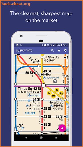 SUBWAY:NYC New York's Best Offline Subway App screenshot