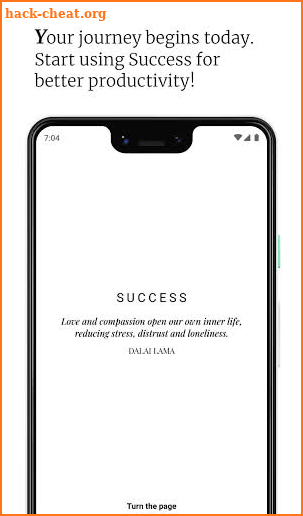 Success Weekly Planner screenshot