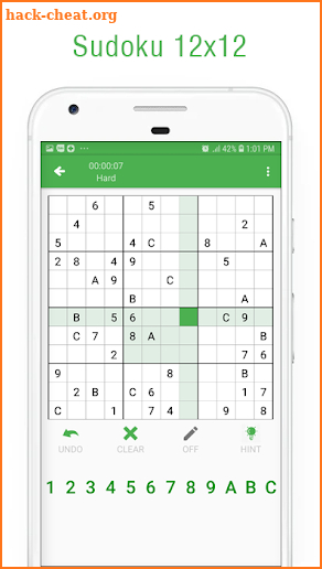 Sudoku 2019 - 9x9 12x12 puzzles screenshot