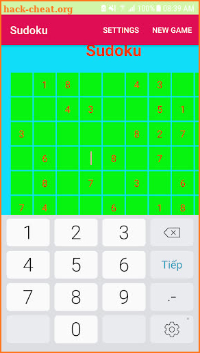 Sudoku 40op screenshot