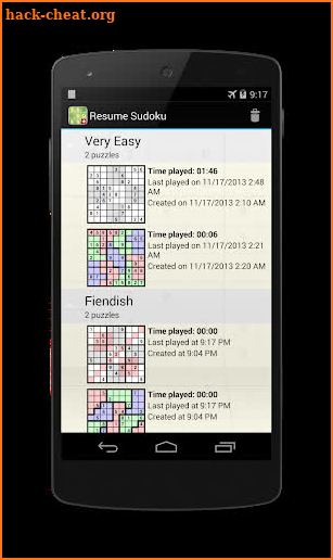 Sudoku 4ever Plus screenshot