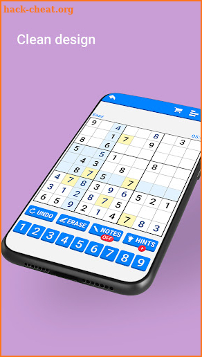 Sudoku screenshot