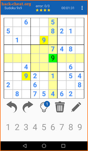 Sudoku - a relaxing brain training game screenshot