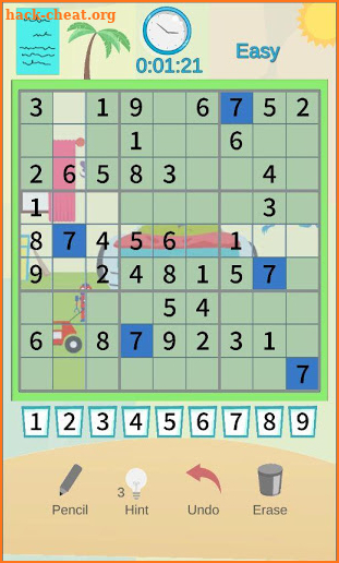 Sudoku Cartoon screenshot