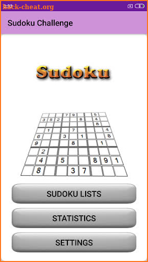 Sudoku Challenge(No Ads) screenshot