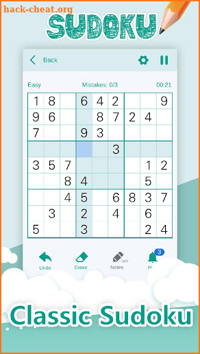 Sudoku Classic - Number Puzzle Brain Games screenshot