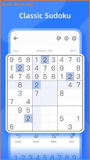Sudoku - Classic Sudoku Puzzle screenshot