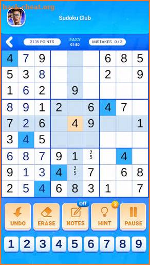 Sudoku Club - Classic Sudoku Game screenshot