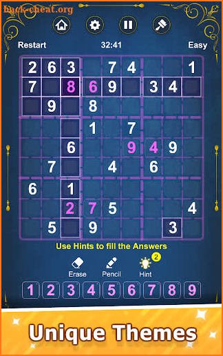 Sudoku Epitome Numbers Puzzle Board Game screenshot